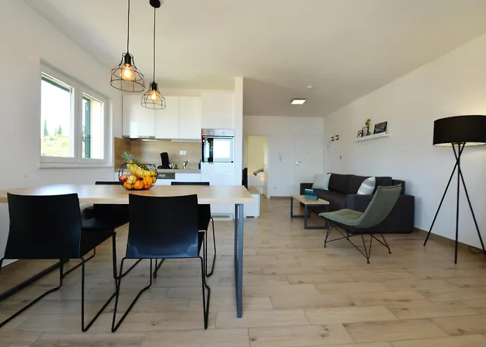 Apartment Tećo - Moderne Mit Pool Und Meerblick *