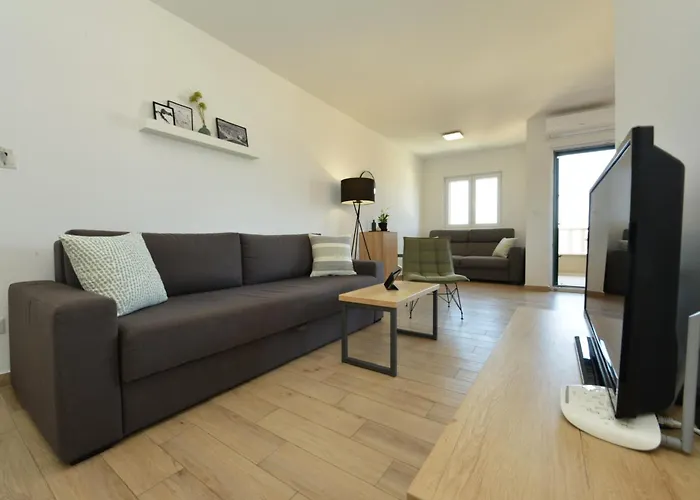 Apartment Tećo - Moderne Mit Pool Und Meerblick *